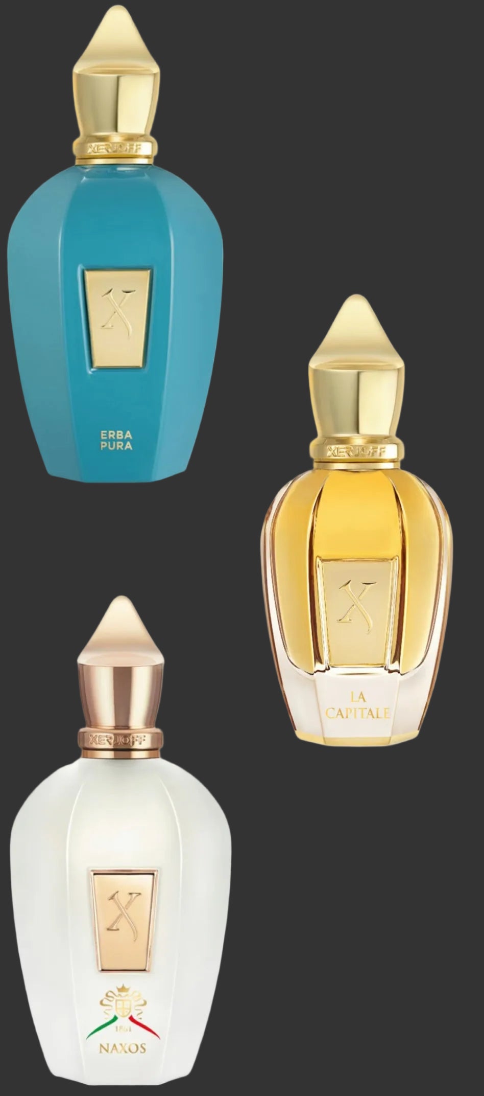 Xerjoff Niche Trio Sample Pack (5ml x3)